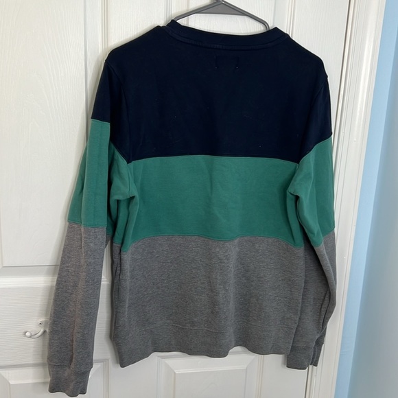 Men's L.L.Bean 1912 Sweatshirt, Crewneck, Colorblock - Picture 5 of 5